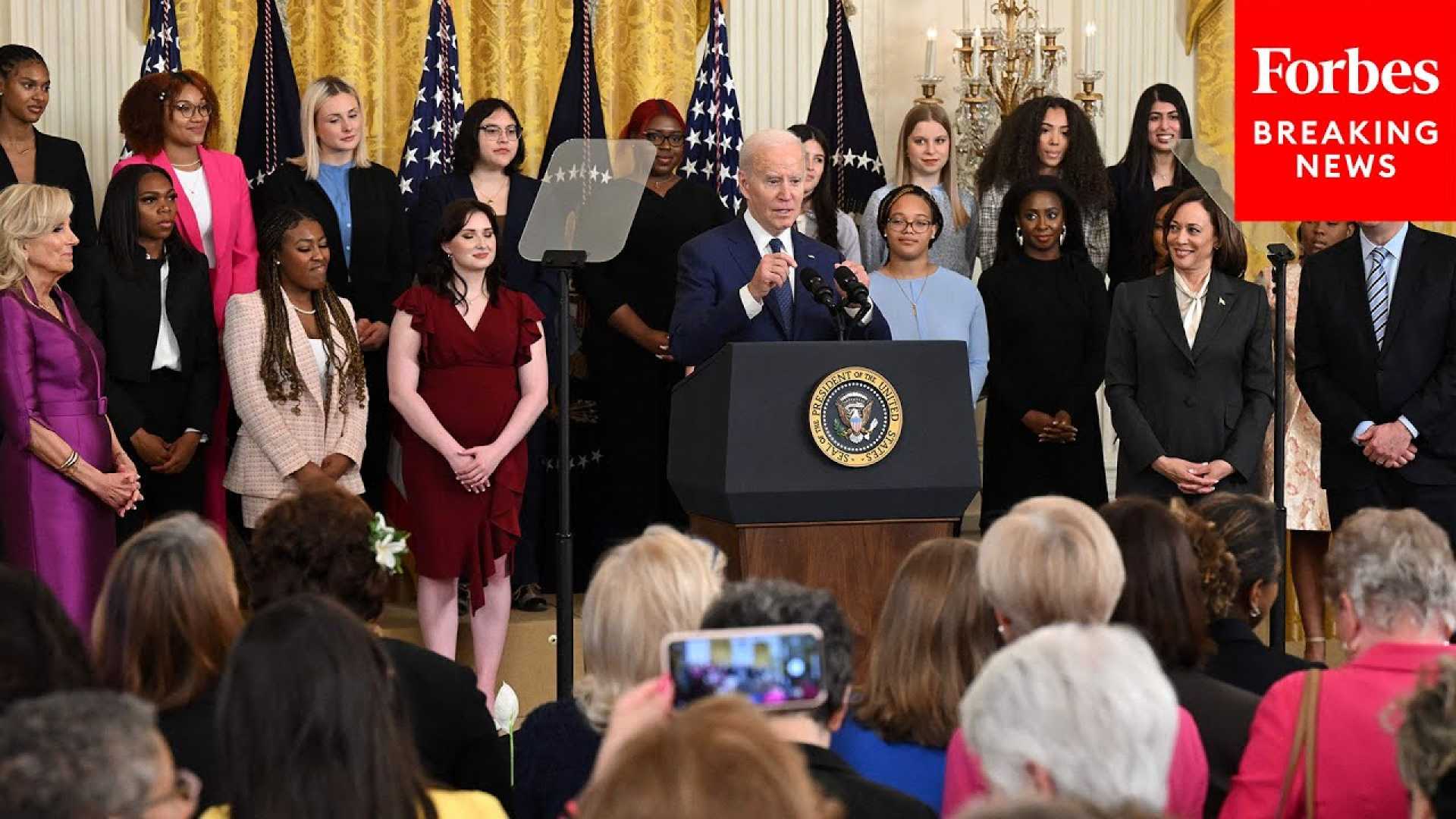 Female Lawmakers Press Conference Women's History Month