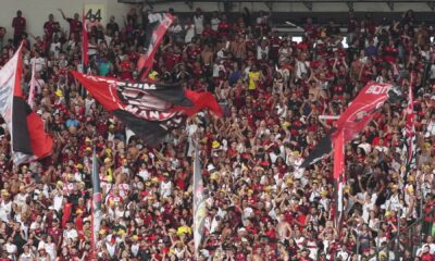 Flamengo Fans Cheering At Maracanã Stadium