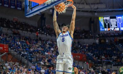 Florida Gators Basketball Player Will Richard Action Shot