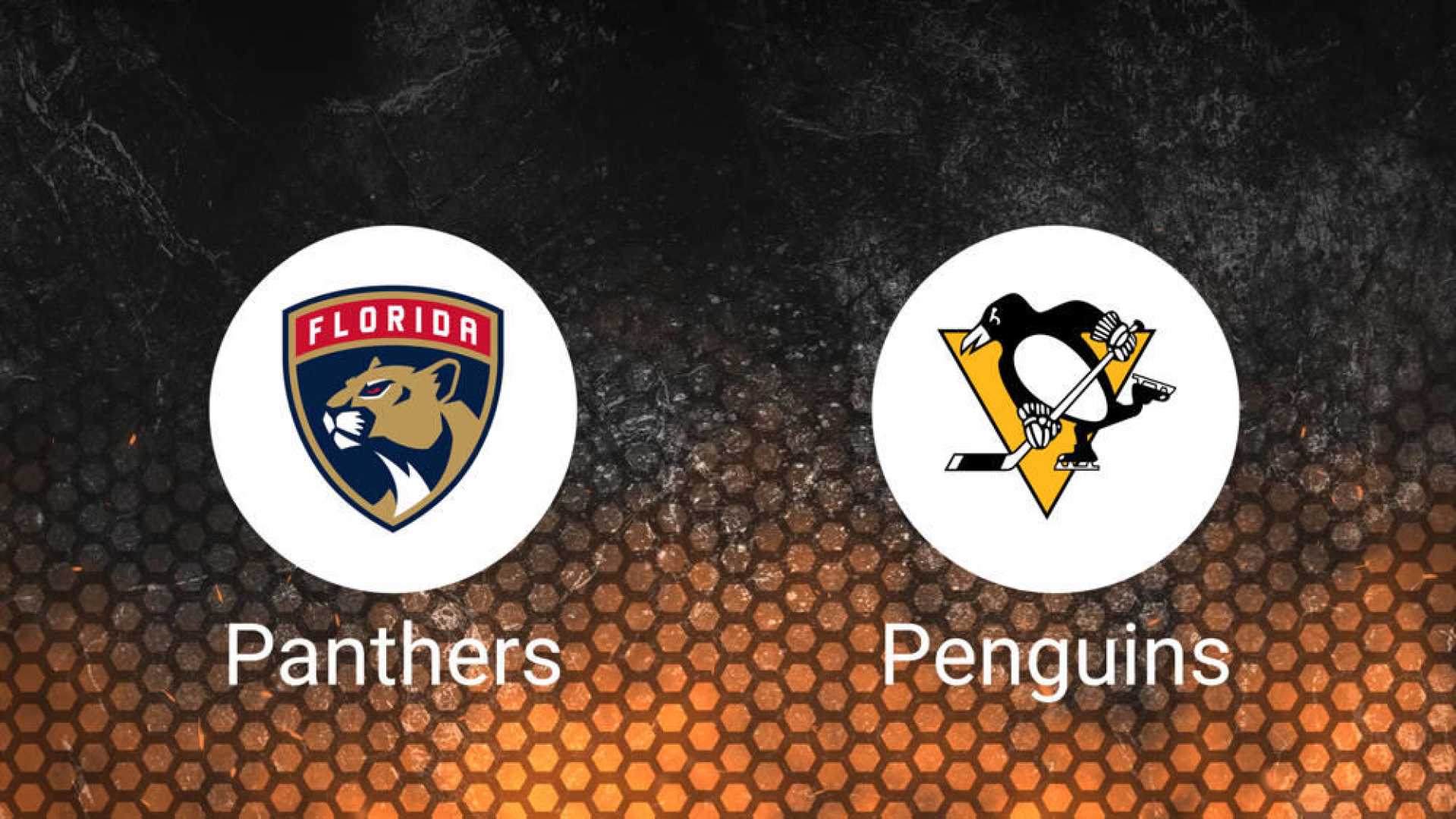 Florida Panthers Vs Pittsburgh Penguins Nhl Matchup