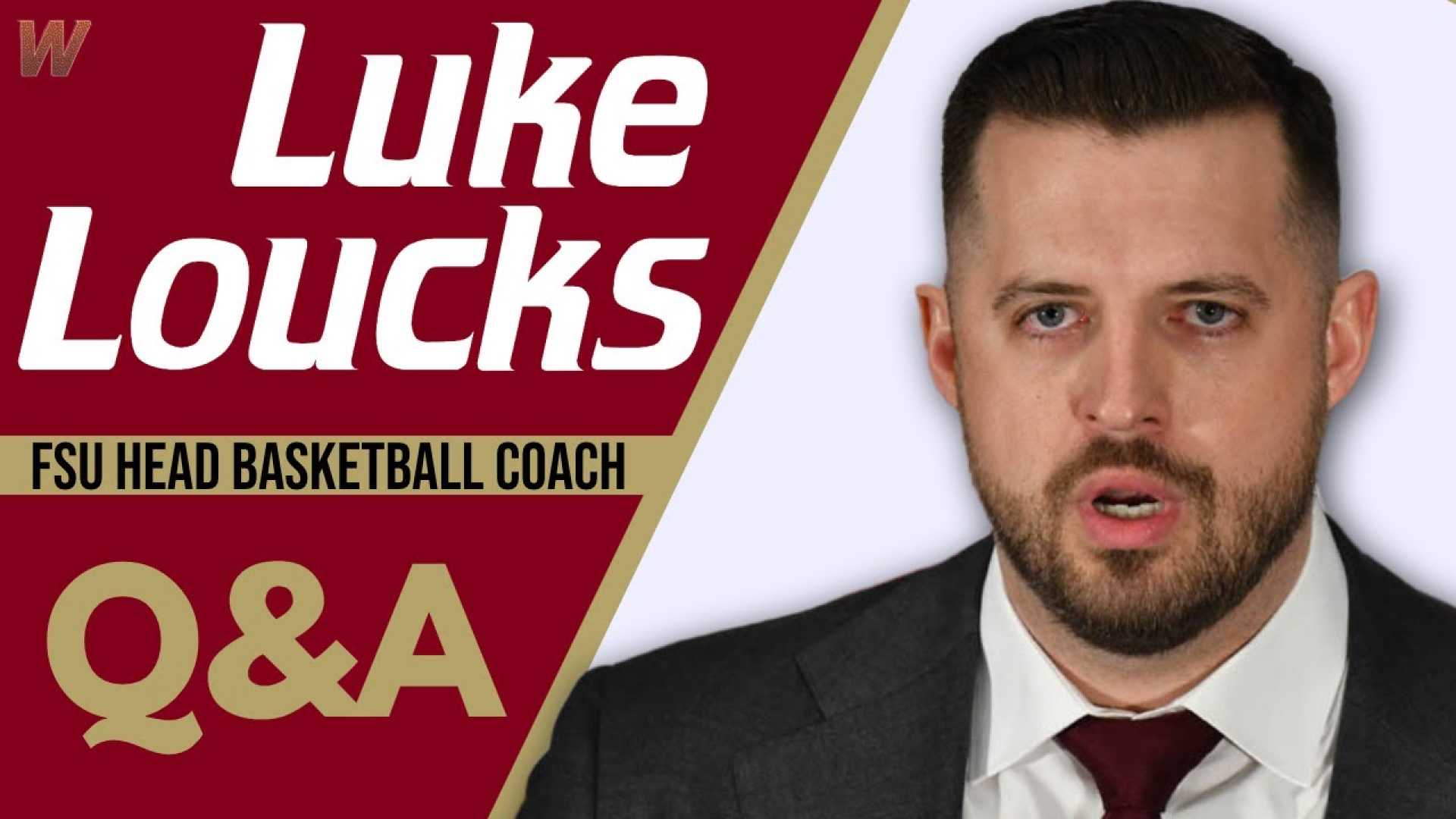 Florida State Basketball Coach Luke Loucks