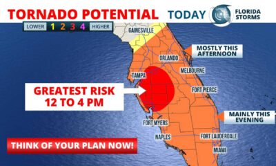 Florida Tornado Warning Weather Alerts