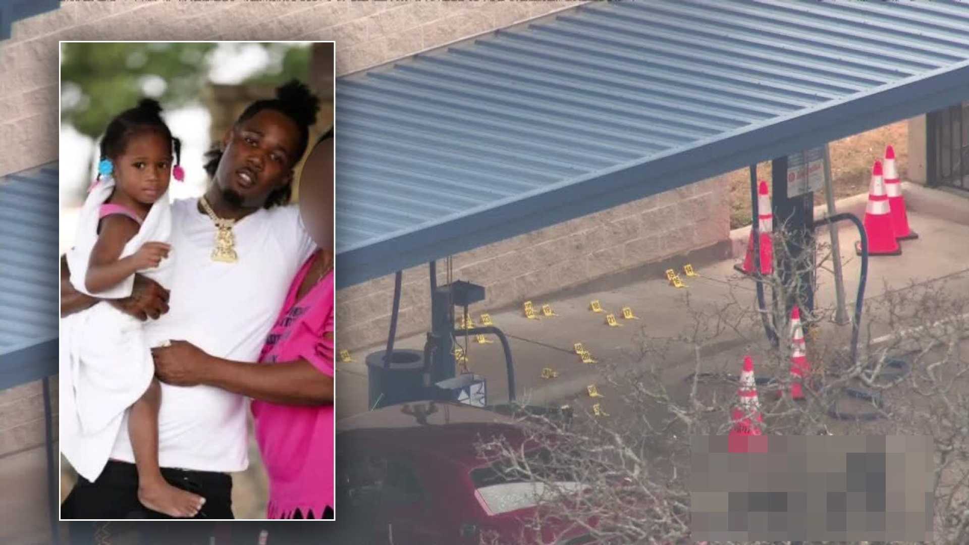 Fort Worth Rapper Car Wash Shooting Scene