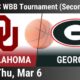 Georgia Vs Oklahoma Basketball Sec Tournament 2025