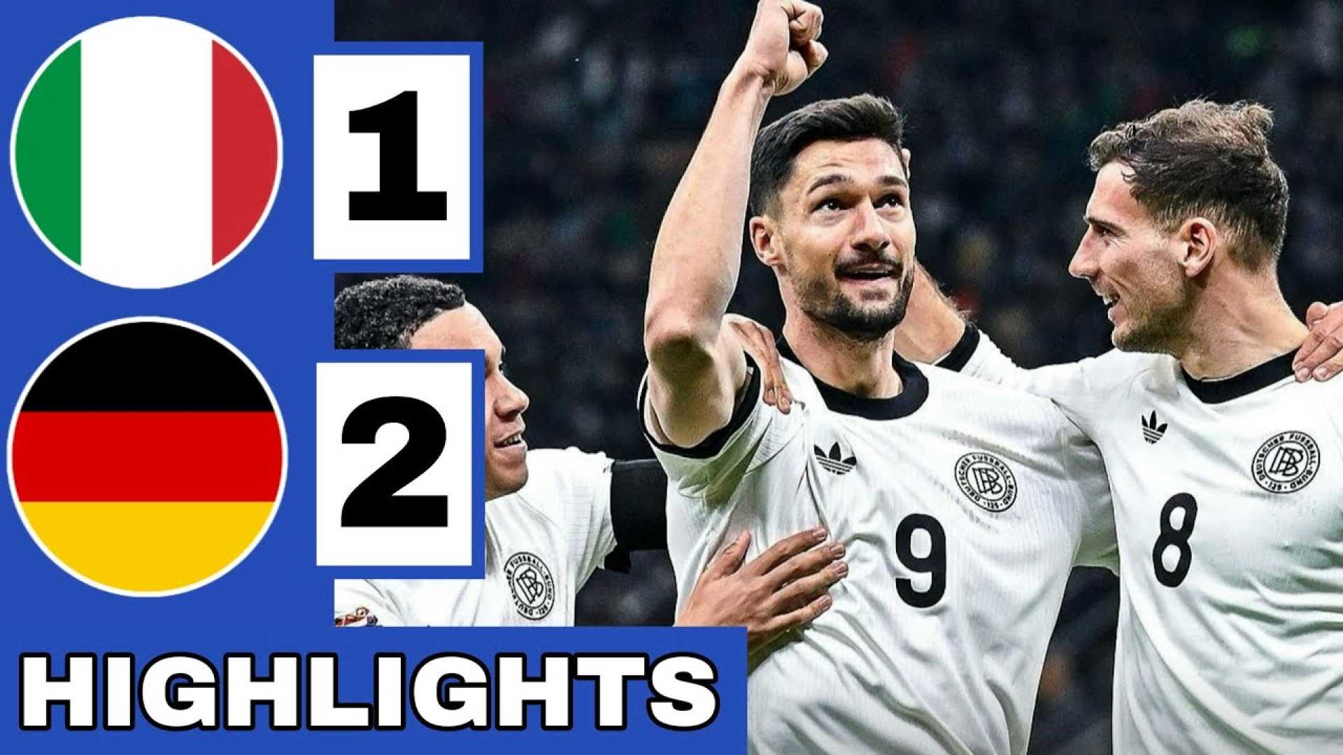 Germany Italy Football Nations League Match