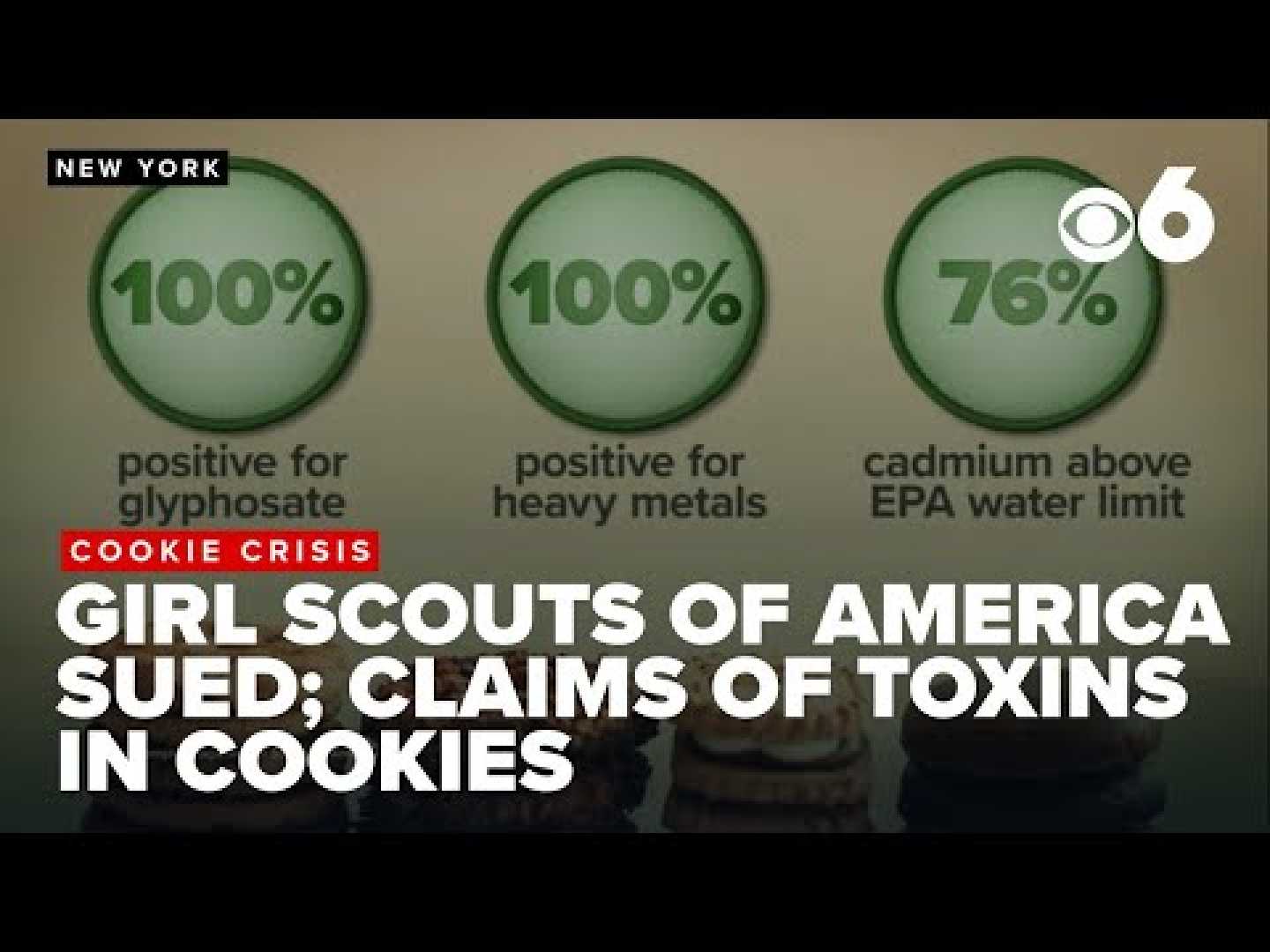 Girl Scouts Cookies Lawsuit Heavy Metals Glyphosate