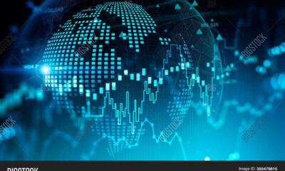 Global Financial Markets Trading Stock Images