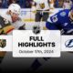 Golden Knights Vs Lightning Hockey Game Action