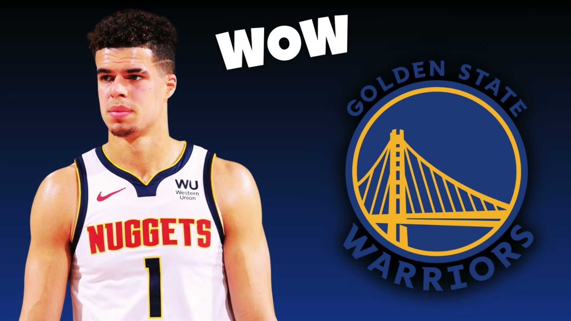 Golden State Warriors Michael Porter Jr. Basketball Trade