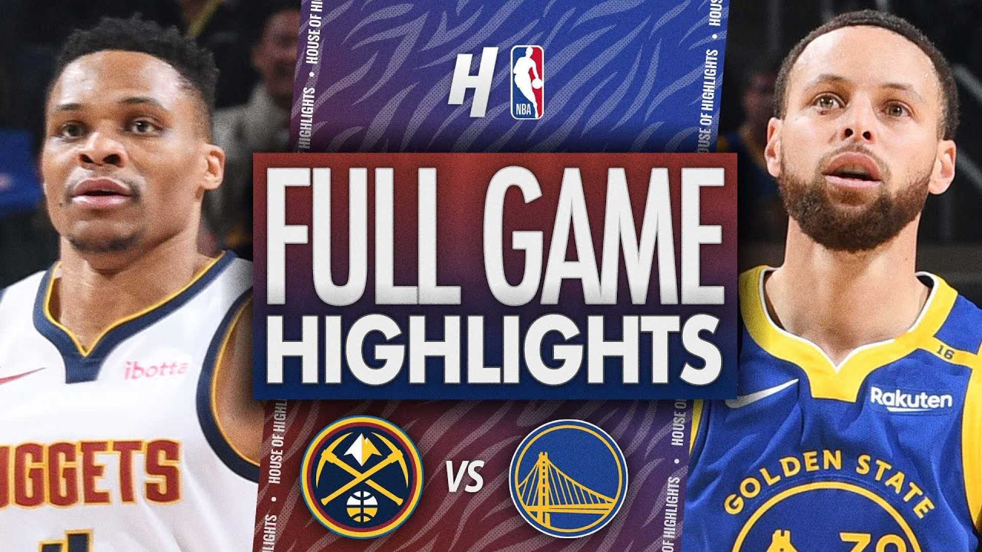 Golden State Warriors Vs Denver Nuggets Game Highlights