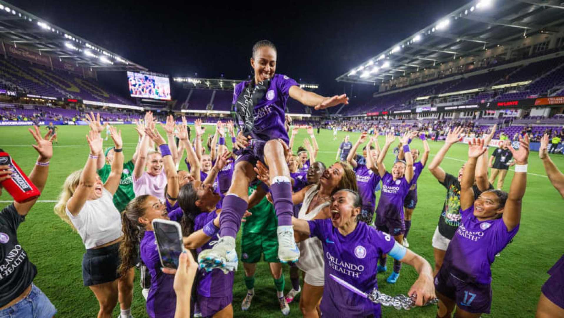 Gotham Fc Vs Orlando Pride Nwsl Match