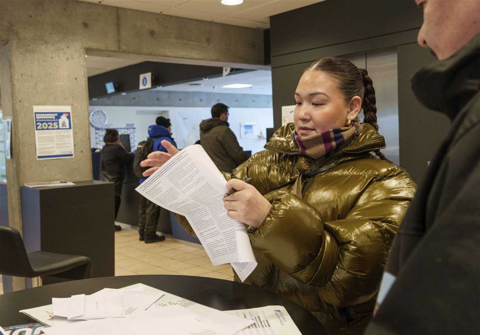 Greenland Polling Stations Election Voting