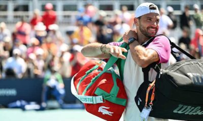 Grigor Dimitrov Miami Open Lacoste Duffel Bag