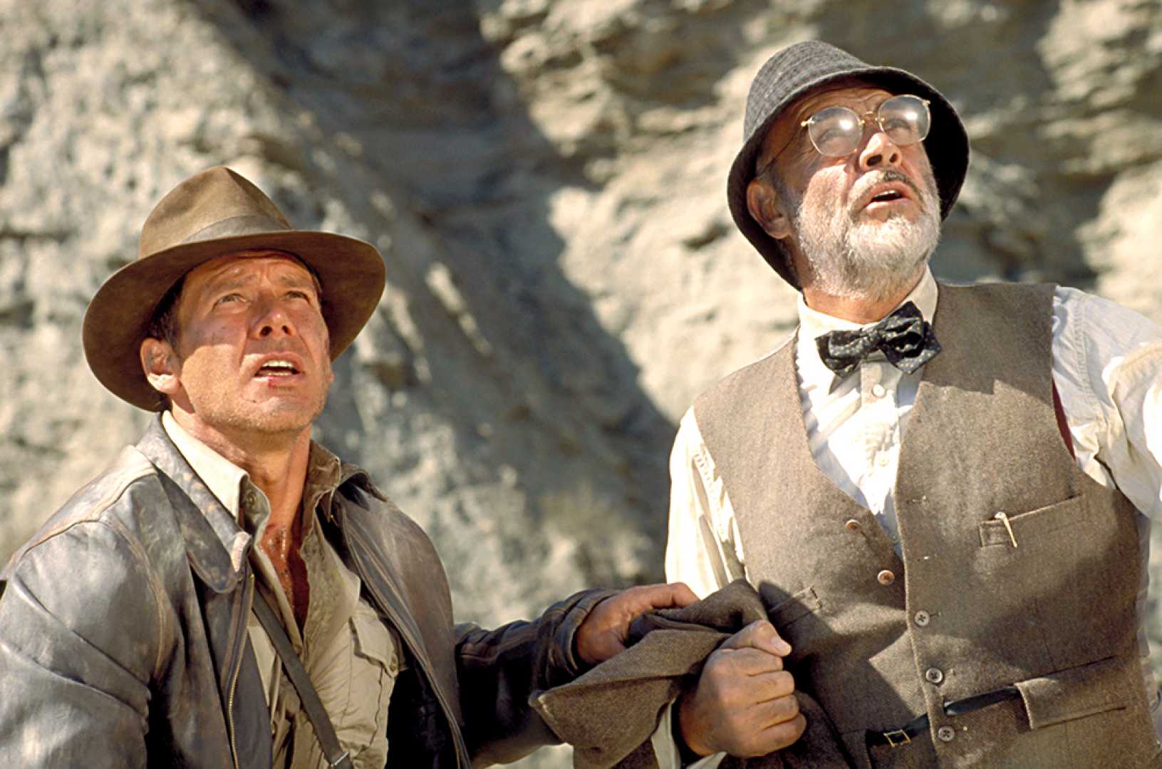 Harrison Ford Sean Connery Indiana Jones