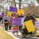 Haskell Indian Nations University Campus Educators Protest