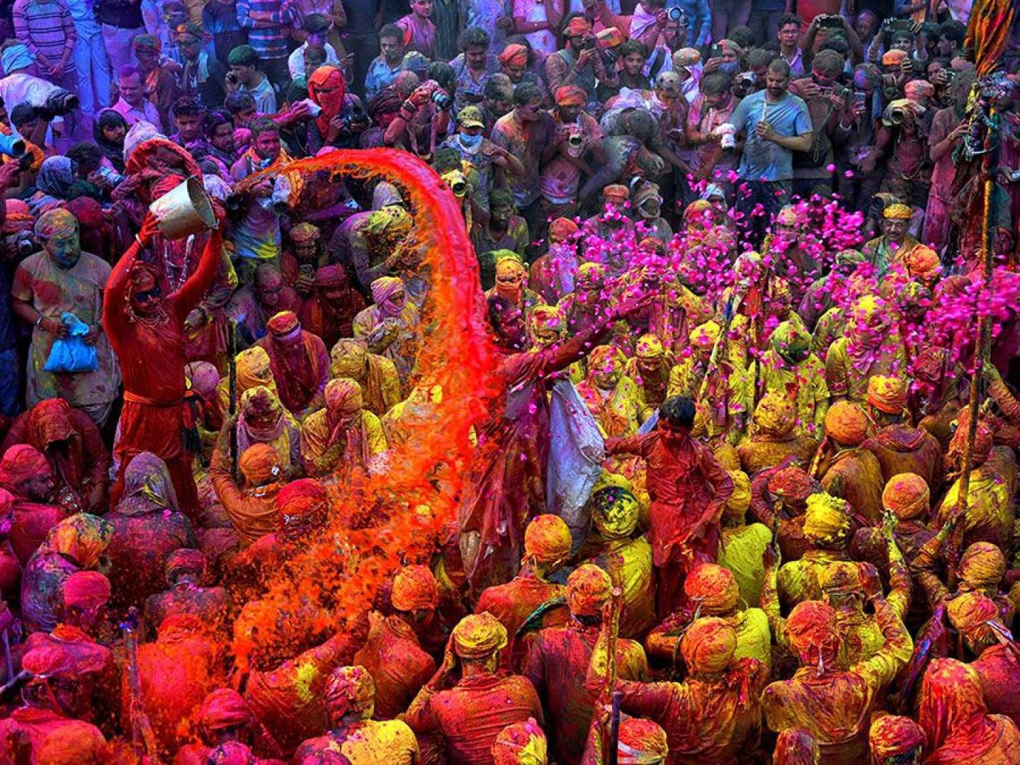 Holi Festival Colorful Celebrations India