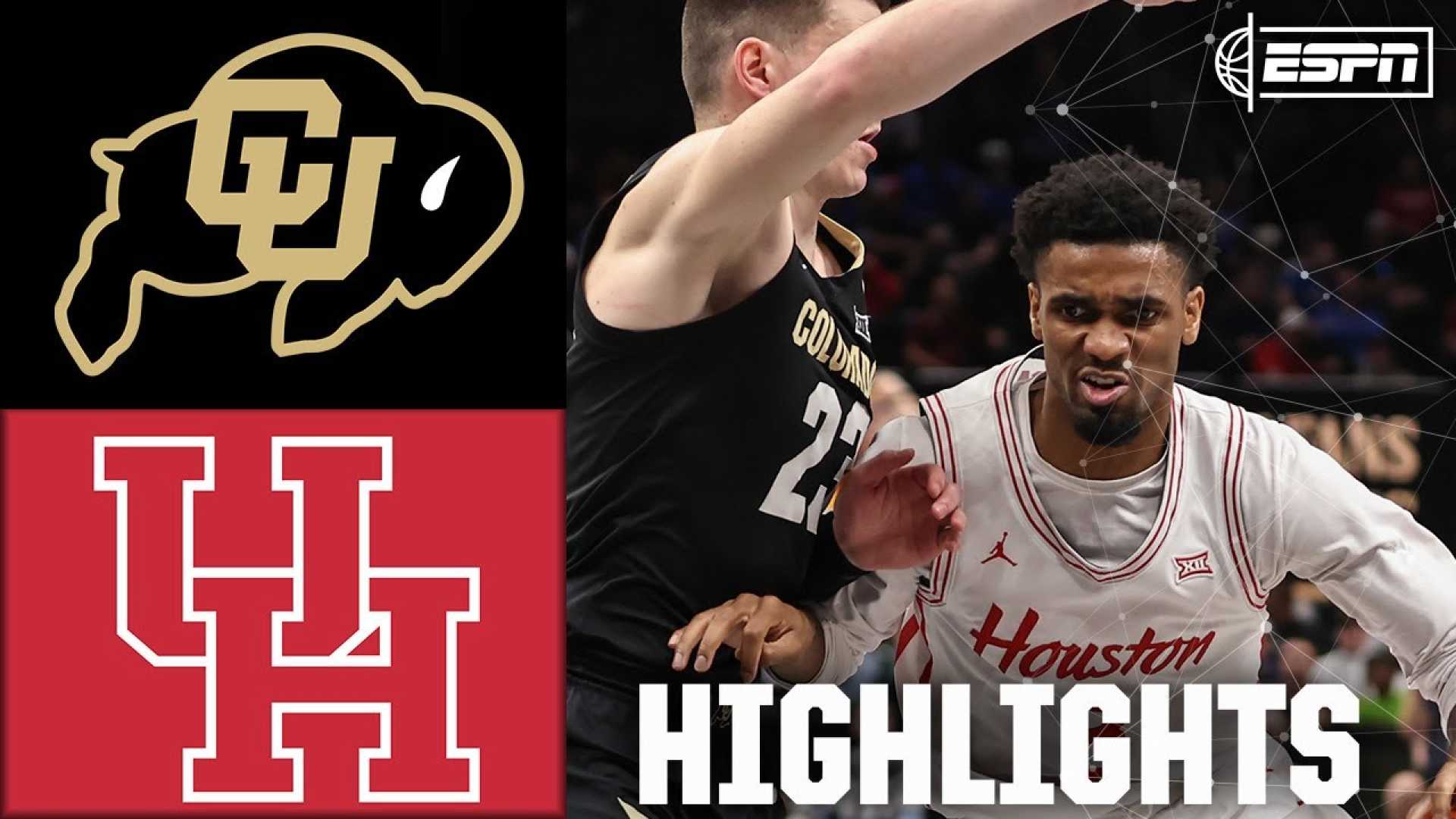 Houston Cougars Vs Colorado Buffaloes Basketball