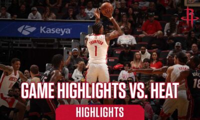 Houston Rockets Vs Miami Heat Game Highlights