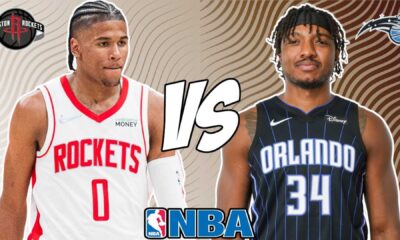 Houston Rockets Vs Orlando Magic Basketball Game