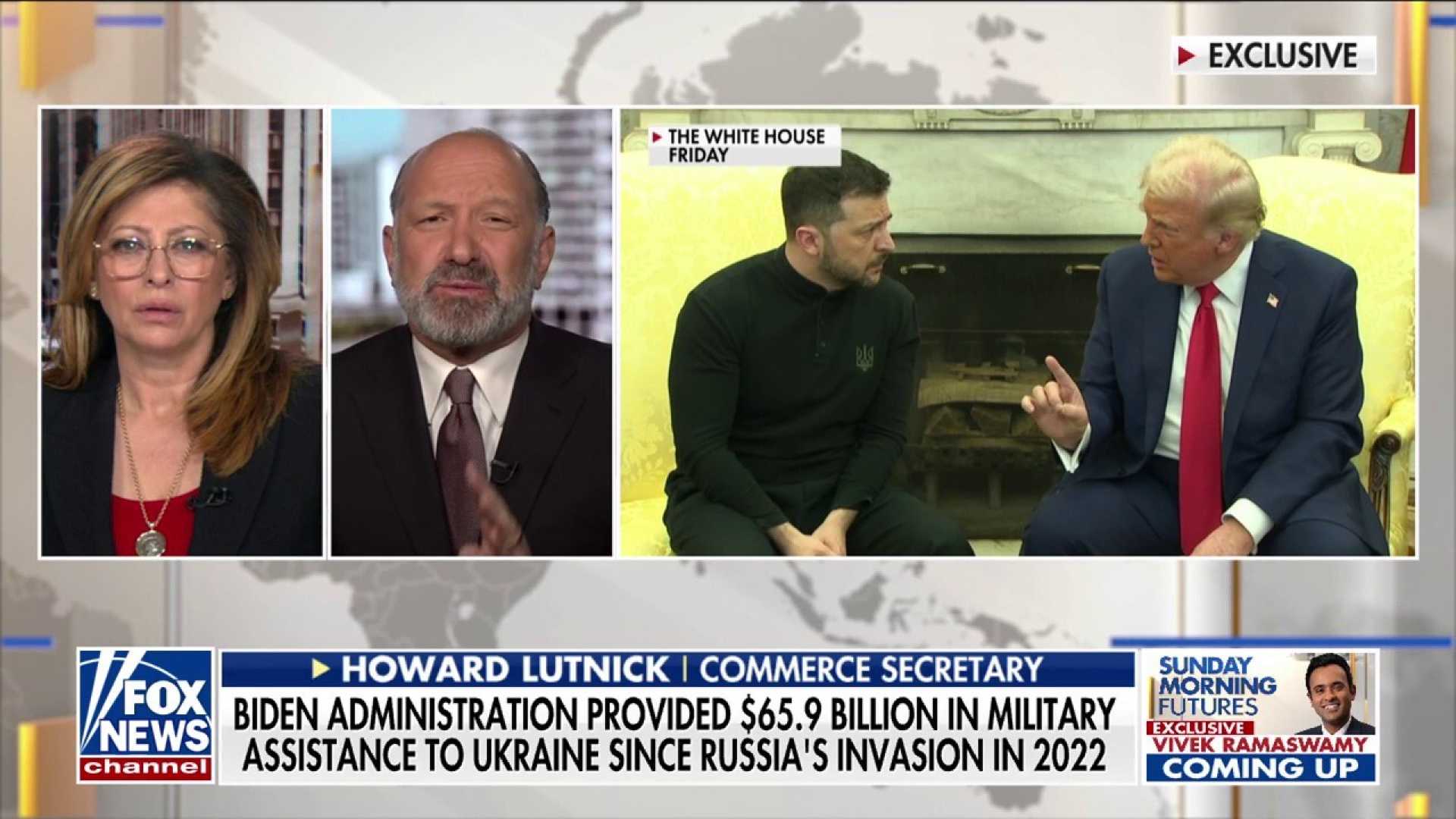 Howard Lutnick Fox News Sunday Morning Futures