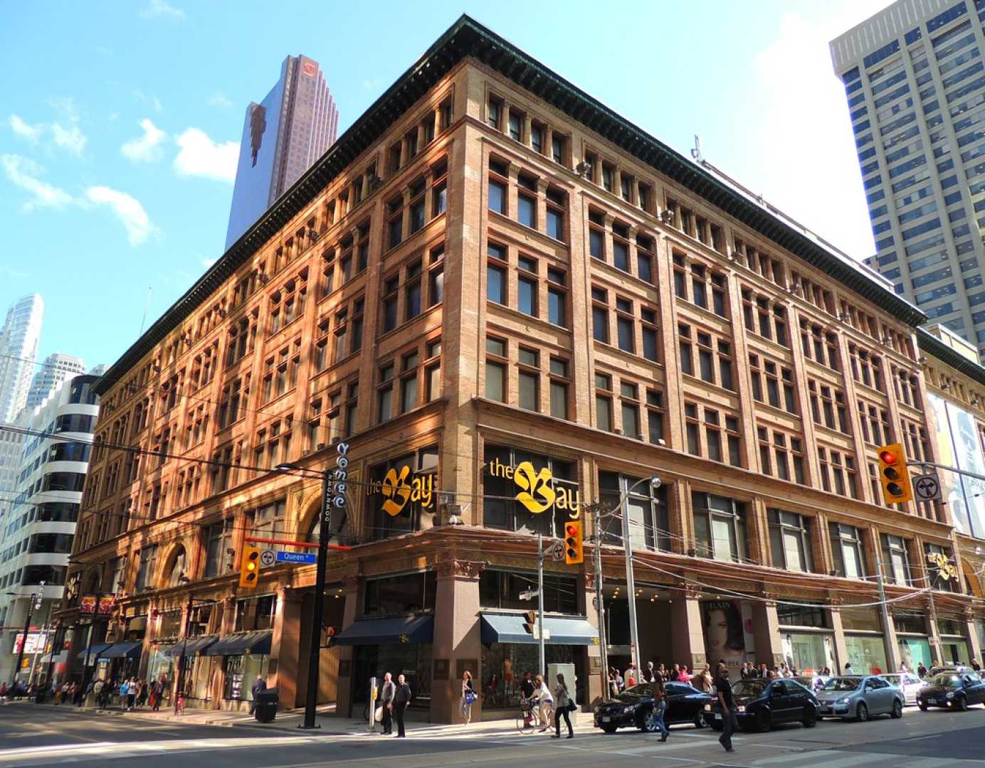 Hudson's Bay Storefront Toronto