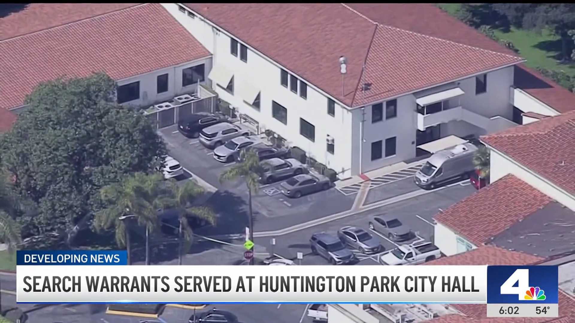 Huntington Park City Hall Search Warrant