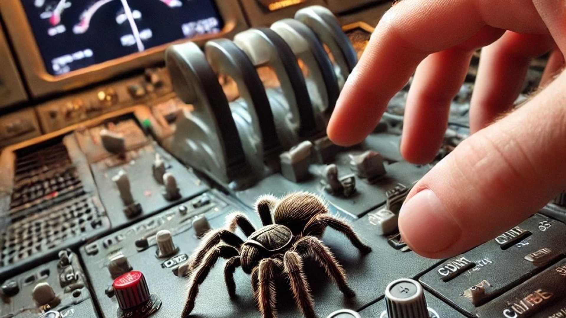 Iberia A320 Cockpit With Spider