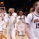 Illinois Ncaa Basketball Tournament Players Celebrating