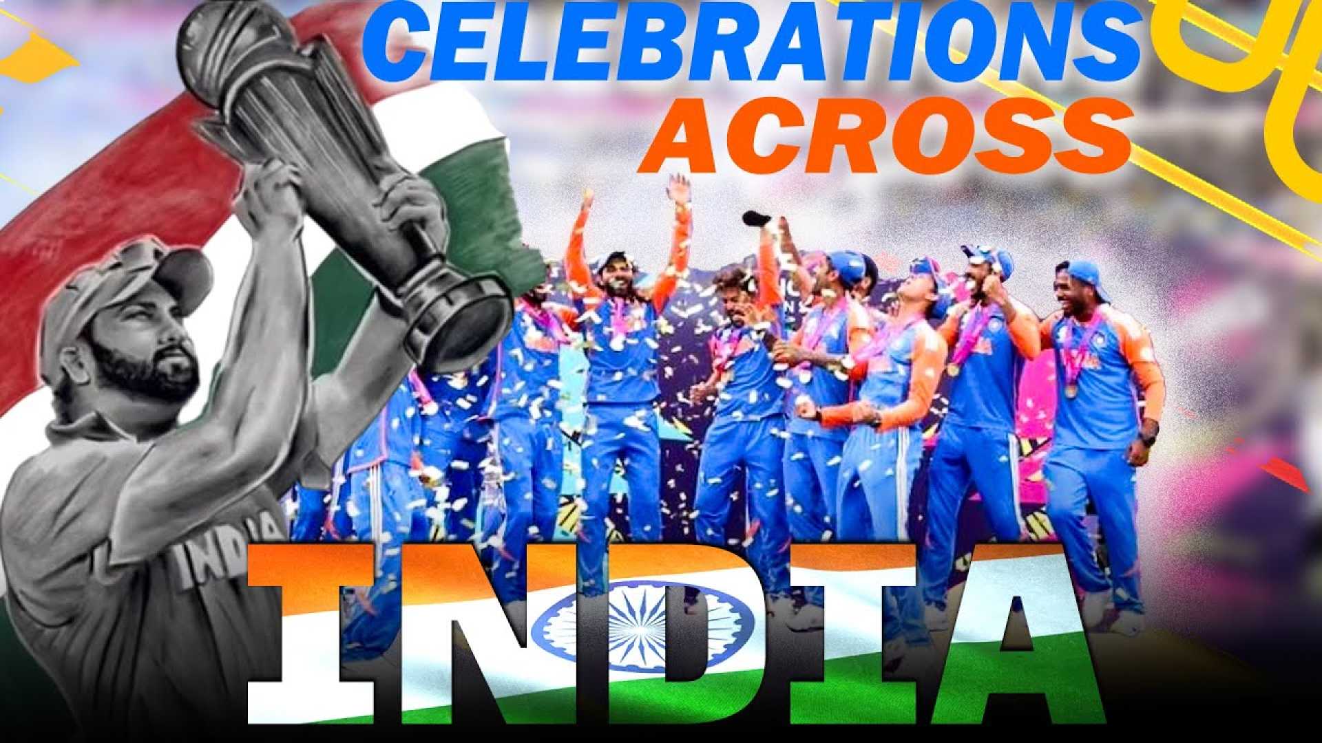 India Cricket Team Champions Trophy 2025 Final Celebration