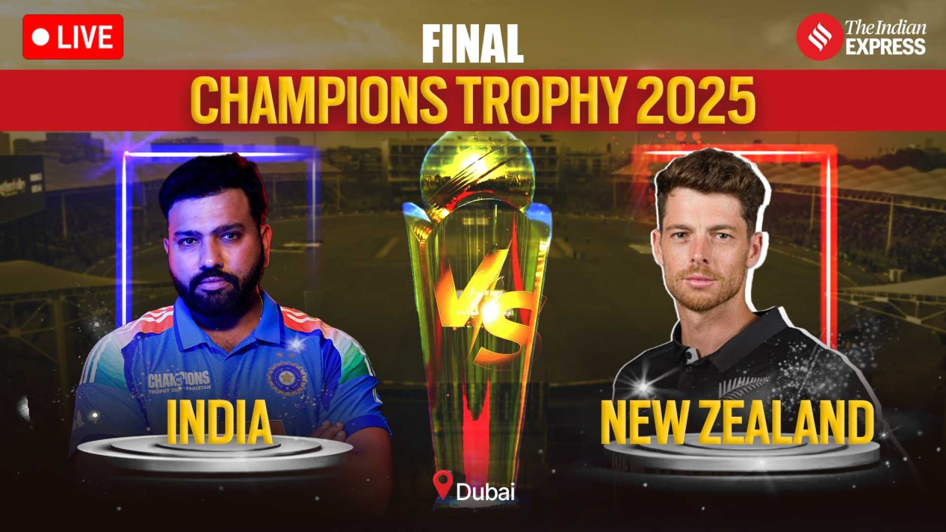 India New Zealand Champions Trophy 2025 Final