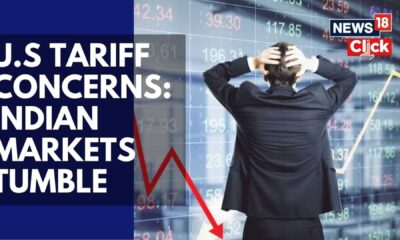 Indian Stock Market Decline Due To Us Tariffs News