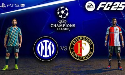 Inter Milan Vs Feyenoord Champions League Match