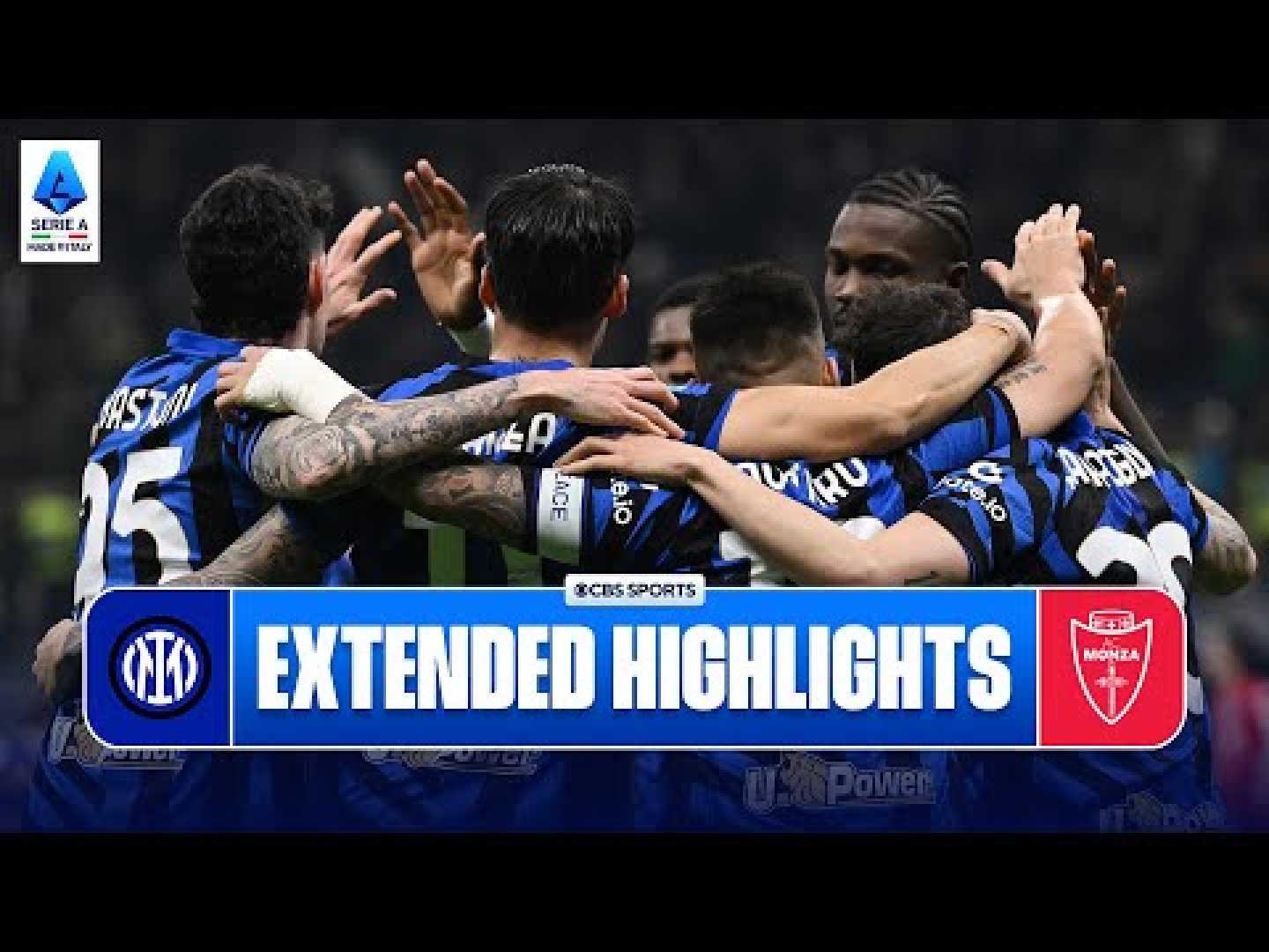 Inter Milan Vs Monza Serie A Match Highlights