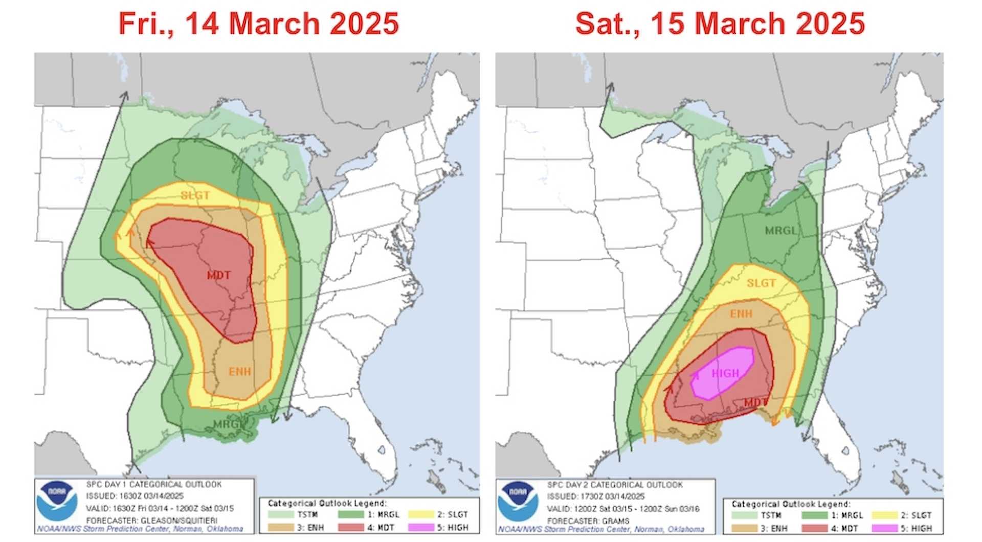 Iowa Severe Weather March 2025