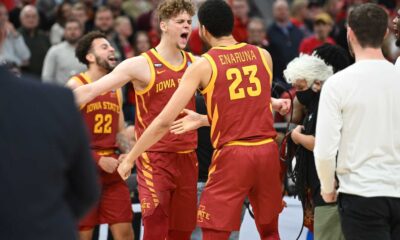 Iowa State Basketball Team Action March Madness