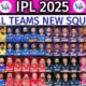 Ipl 2025 Cricket Players Team Roster