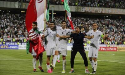 Iran National Football Team Celebration