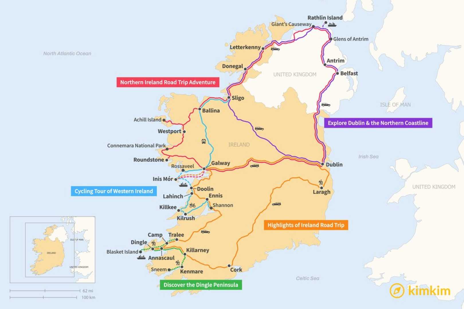 Ireland Travel Itinerary