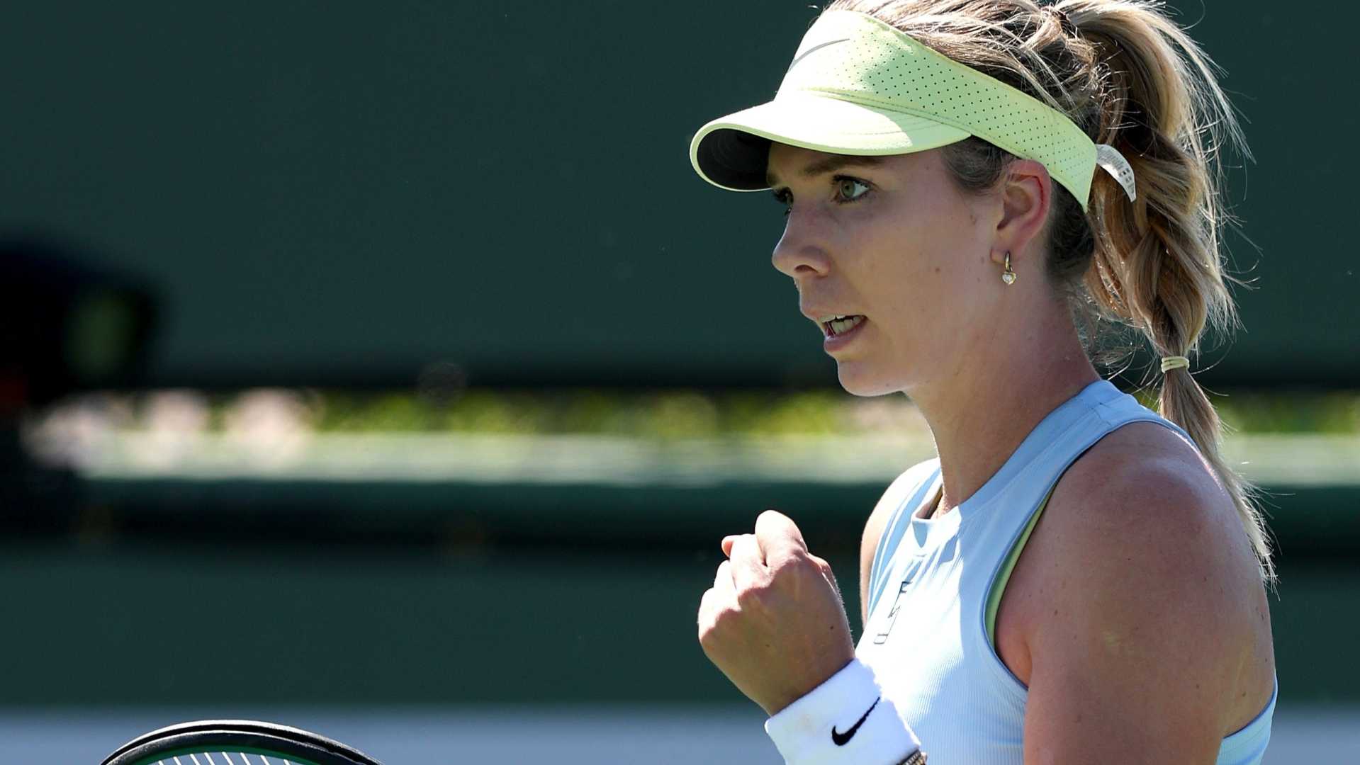 Irina Begu Tennis Match Indian Wells