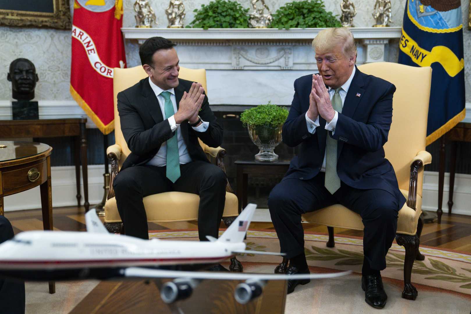 Irish Prime Minister Talks With Donald Trump