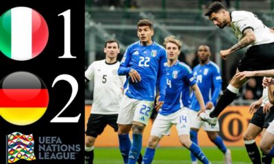 Italy Germany Nations League Soccer Match