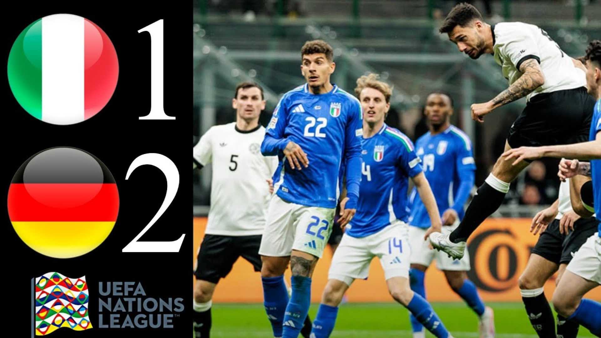 Italy Germany Nations League Soccer Match