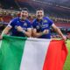 Italy Rugby Duo Brex Menoncello In Action