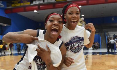 Jackson State Basketball Team Celebration