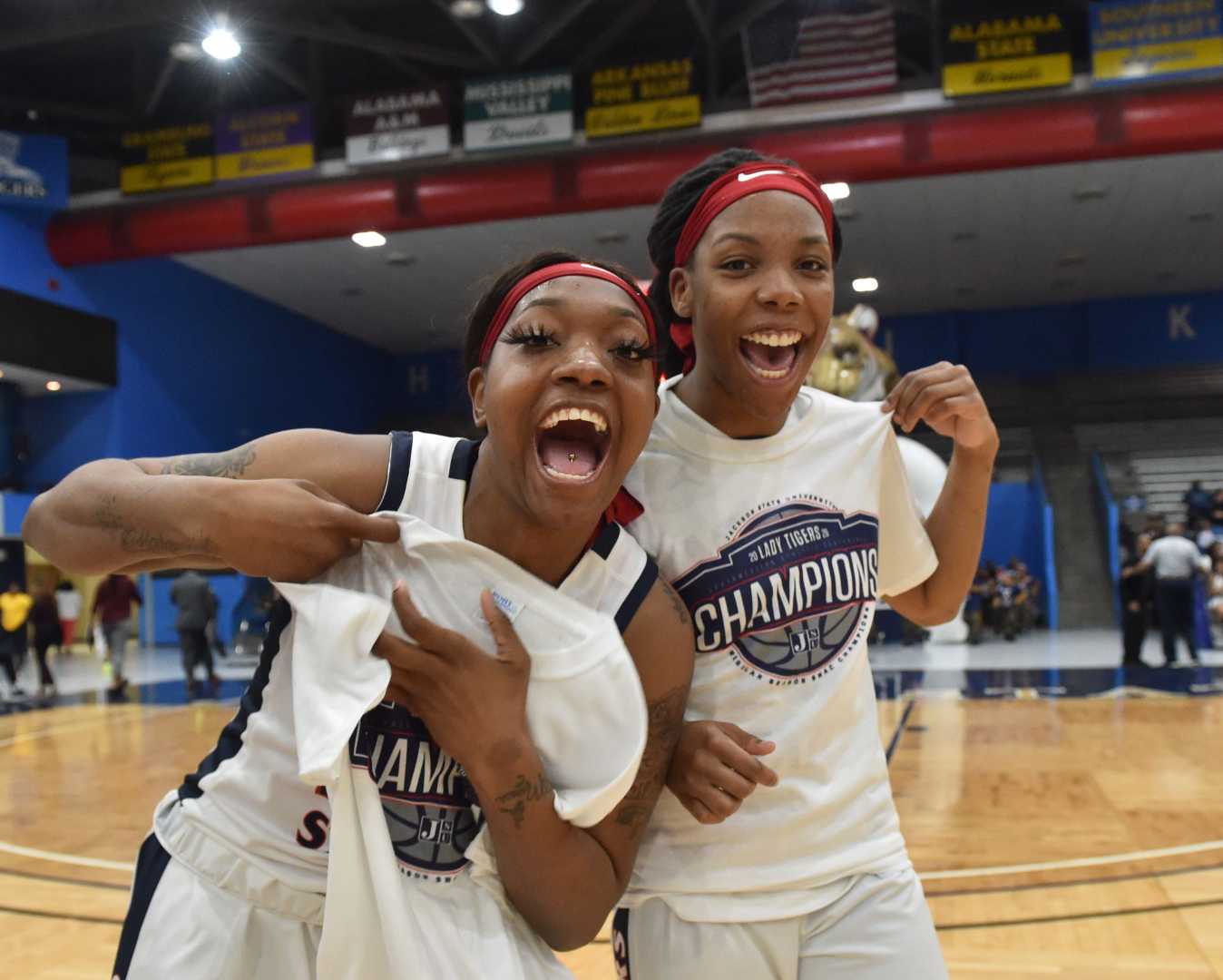 Jackson State Basketball Team Celebration