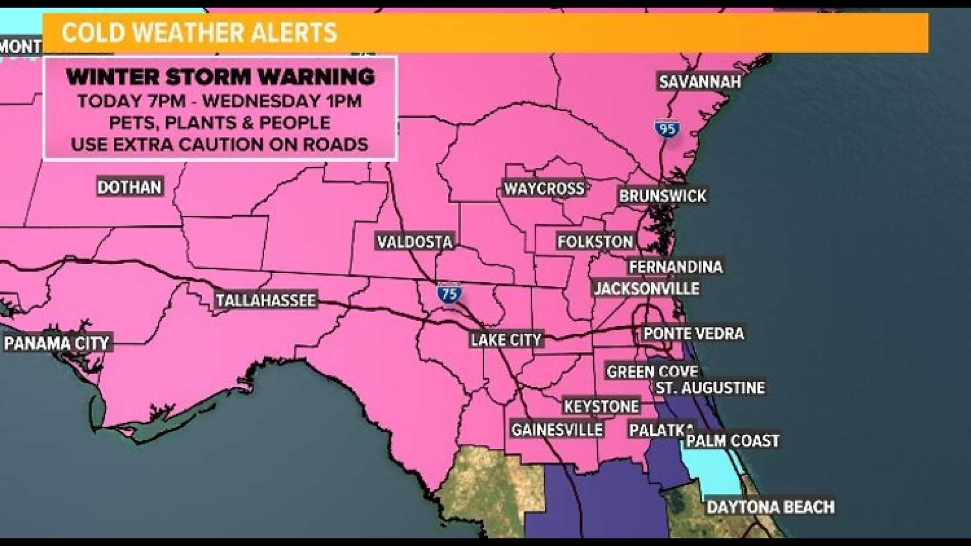 Jacksonville Weather Storm Clearing