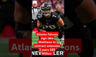 Jake Matthews Atlanta Falcons Contract Extension