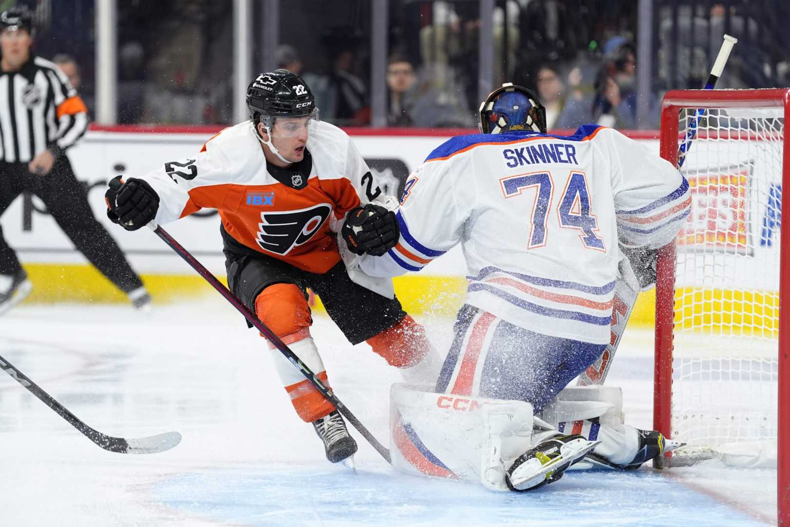 Jakob Pelletier Philadelphia Flyers Game Action