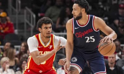 James Harden Kawhi Leonard Clippers Hawks Game