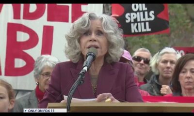 Jane Fonda Julia Louis Dreyfus Oil Protest California